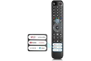 LOUTOC Universelle-Telecommande-pour-TCL-Smart-TV, Vocale Télécommande Commande pour TCL Google/Android TV