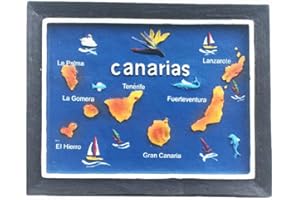 MUYU MAGNET 3D Wyspy Kanaryjskie Hiszpania magnes na lodówkę podróż pamiątka prezent dom kuchnia dekoracja lodówka kolekcja naklejek magnetycznych