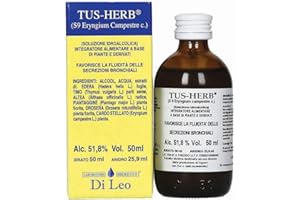 LABORATORIO ERBORISTICO DI LEO Tus Herb (S9 Eryngium Campestre c.) | Benessere respiratorio | Edera, Timo, Altea, Piantaggine, Drosera, Cardo stellato