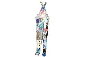 TERRAPIN TRADING LTD Fair Trade Patchwork Dungarees with Real Patches by Terrapin