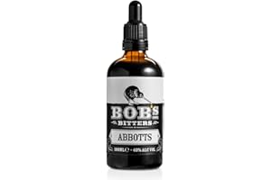 Bob's Bitters | Abbotts | Whisky Barrel-Aged | Aromatic Cocktail Bitters | 40% ABV | 100 ml