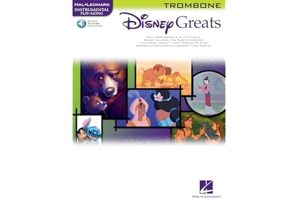Disney greats (trombone) trombone +cd