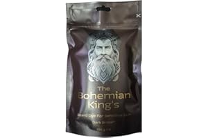 THE BOHEMIAN KING'S Bohemian King's Beard Dye for Men – Dark Brown | Organic, PPD-Free, Ammonia-Free | Gentle Beard Colour for Sensitive Skin | Natural, Plant-Based Formula