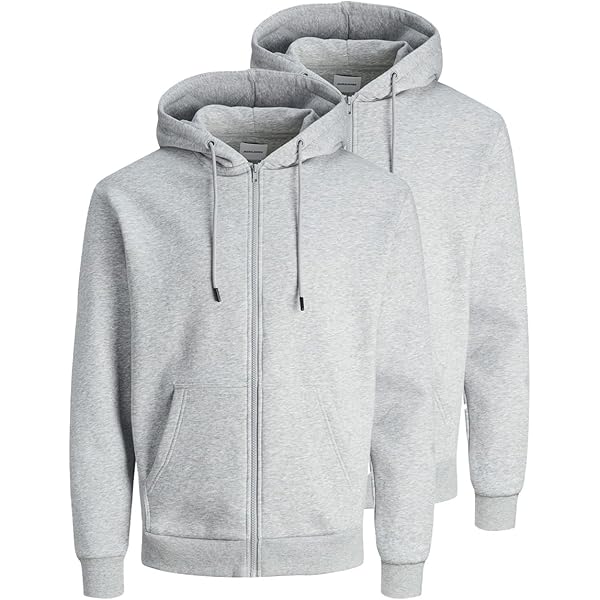Fruit of the Loom SS226 - Comfortabele 80/20 Sweatshirt Jas voor Elke Dag - Wit | Groothandel Kleding: Nederland
