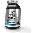 Fitness Bull 100% Whey Protein | Build & Maintain Lean Muscle | Supports Muscle Recovery & Performance | Micro-Filtered Whey Protein | Chocolate 2LB