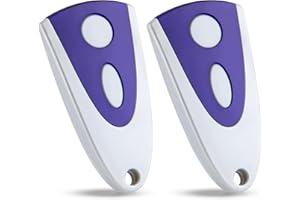 pepape Garage Door Opener Remote Control Replacement for Novoferm Novotron 502 MAX43-2 512 MIX43-2 504 MAX43-4, 2 Pack