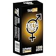 NottyBoy Tickling Super Dotted Condom with 1500 Dots, 10s, Studded Textured, Ultimate Stimulation, Extra Silicone Lube (Pack of 10)