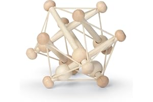 Manhattan Toy Skwish - Sonajero Natural y mordedor de Juguete