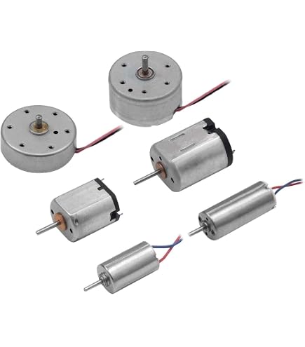Mini Moteur électrique CC 1,5V-12V 6500-15000 Tr/min – Brossé Ou Sans Balais, Pour Robotique, Modèles, Expériences Scientifiques DIY