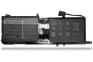 HUBEI 9NJM1 01D82 44T2R HF250 MG2YH 0546FF 546FF 0HF250 Remplacement de la Batterie du Portable pour Dell 15 R3 R4 17 R4 R5 ALW17C-D1738 D1748 D1758 D1848 D2738 D2748 D2758 R1748 (11.4V 99Wh)
