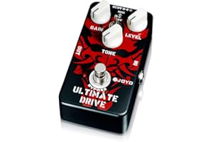 JOYO Overdrive Distortion Pedal Rich Bordering-on-Distortion Overdrive for Electric Guitar Effect - Bypass (Ultimate Drive JF-02)