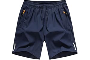 ToySdeal Pantalones Cortos Pantalones Cortos con cordón Pantalon Corto Hombre Secado Rápido Tenis Fitness