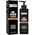 Spartan Root Activator Shampoo, Gray Hair Regrowth Conditioner Mane Strengthening Activation Shampoo Soap for Smooth and Strong Hair Restoration Hair Care Solution Suitable for Men and Women(200ml)