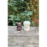 Rufus Concept Mini Teddy Bear Silicone Candle Mold