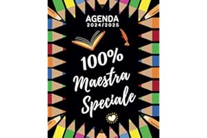 Agenda Maestra: regali maestre fine anno Fine Anno | Elegante Pianificatore settimanale 2 pagine = 1 settimana | maestre elementari nido asilo