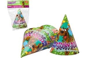 ATOSA pack 4 unites chapeau de fete scooby doo 16 cm