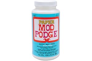 Mod Podge Plaid - Prodotto per Finitura Opaca su Carta, 473 ml