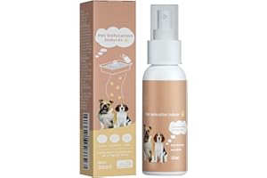 Mnozreo Hundepipi Spray Training,Töpfchen-Trainingsspray für Haustier,Potty Here-Trainingshilfe-Spray für Hunde,Welpen und Hunden,30ML,1PC