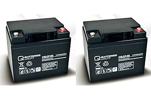 Q-BATTERIES UALITY Ersatzakku für Invacare Orion 24V 2 x 12V 50Ah AGM Batterie