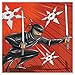 Produktbild Amscan Servietten Ninja, 33 x 33 cm, 16 STK.