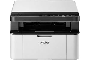 Brother DCP-1610W Mono Laser Printer - All-in-One, Wireless/USB 2.0, Compact, A4 Printer, Small Office/Home Printer, White