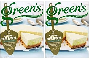 CREDO GIFTS Cheesecake Mix Bundle with Greens Velvety Smooth Cheesecake Mixture 259g (2 Pack)