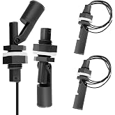 Water Level Sensor with Float Switch (2 Pack), Float Switch, Side Mount Horizontal Float Switch, Float Switch for Tank, Pool,