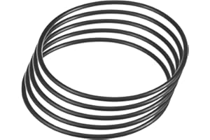 QUARKZMAN 5uds Junta Tórica de Goma de Nitrilo, 145mm OD 5mm Ancho Juntas Tóricas de Arandelas para Fontanería y Reparación Rápida Automática