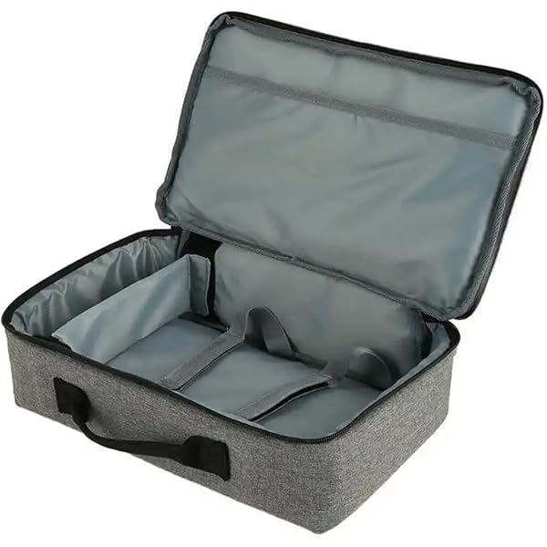 Luxja Sac De Transport Compatible Avec Mini Projecteur DR.J, étui Portable Pour Mini Projecteur Et Accessoires (convient à La Plupart Des Mini Projecteurs), Noir