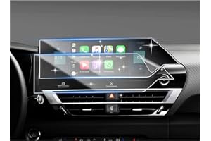 SHAOHAO films de protection Compatibles avec Citroen C4 e-C4 2022-2025 Dureté 4H 10'' Film de protection d'écran HD résistant aux rayures Film de protection d'écran Citroen C4 2pcs