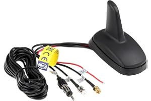 ‎ALCA alca® Fin-Antenne AM/FM GPS schwarz matt Radio Navigation