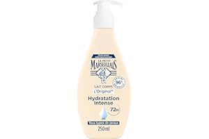 Le Petit Marseillais | Lait Corps L'Original (flacon-pompe de 250 ml) – Soin pour le corps hydratation intense 72 h – Lait hydratant corps avec 96% d'ingrédients d'origine naturelle