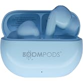 Boompods Echobuds Ger&ccedil;ek Kablosuz Kulaklık - Dahili Mikrofonlu Bluetooth Kulak Tomurcukları, 19 Saat &Ccedil;alma S&uuml;resi, Geri D&ouml;n&uuml;ş