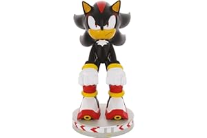 CABLEGUYS Cable Guys - SEGA: Shadow Gaming Accessories Holder & Phone Holder for Most Controller (Xbox, Play Station, Nintendo Switch) & Phone