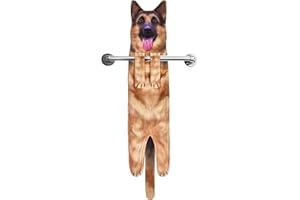 AGRIMONY Regali Divertenti Asciugamano Cane, Natale Decorazioni Asciugamani Cucina Bagno, Cani Gadget Utili Originali, Idee Regalo Oggetti per La Casa Nuova, Regalo Compleanno per Donna Mamma Amanti dei Cani