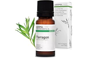 BIO - Huile essentielle ESTRAGON - 10mL - 100% Pure, Naturelle, Chémotypée et Certifiée AB - AROMA LABS (Marque Française)