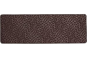 CASA TESSILE, Ariel -Tappeto Cucina Made in Italy, Antiscivolo, Lavabile - Passatoia Cucina - Larghezza 50 cm, Lunghezza 240 cm - Marrone