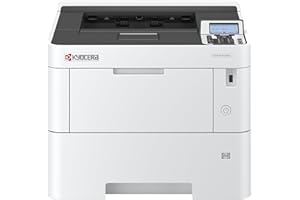 Kyocera Ecosys PA4500x Laserdrucker Schwarz Weiss, Duplex-Einheit, 45 Seiten pro Minute, Laserdrucker mit 100+500 Blatt Zufuhr, Gigabit LAN. Schwarz-Weiss-Drucker mit Mobile Print