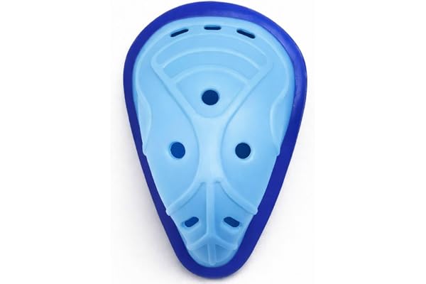 Shopeleven Tournament Abdominal Cricket Pad Ultimate Comfort Soft Feel Superior Shock Absorption Material: Plastic (Blue)