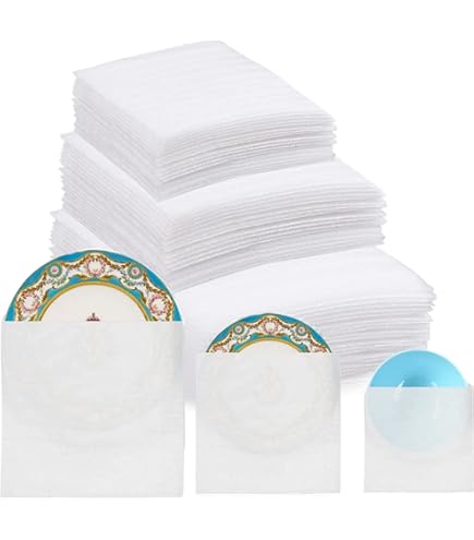 100 Fogli Schiuma Per Imballaggio - Protezione Per Piatti E Oggetti Fragili - Foto 2