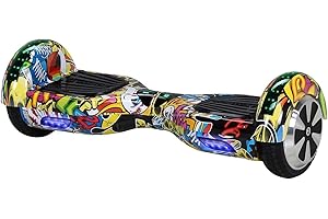 ‎ROBWAY Robway W1 Hoverboard - Das Original - Marken Akku - Self Balance - 22 Farben - Bluetooth - 𝟮 x 𝟯𝟓𝟬 Watt Motoren - App - Led