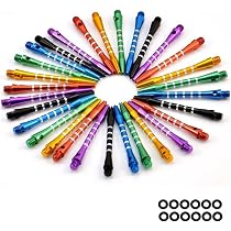 OLYSPM Jeu De 3 Fléchettes Pointe Plastique Avec Accessoires - Étui Inclus Pour Débutants Et Pros