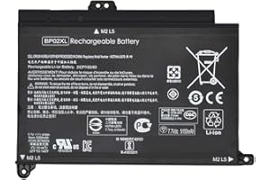 XITAIAN 7.7V 41Wh BP02XL Replacement Laptop Battery for HP Pavilion PC 15 15-AU 849909-850 15-AU010WM 15-AU018WM 849569-421 Series HSTNN-LB7H BP02041XL HSTNN-UB7B 849569-541TPN-Q175