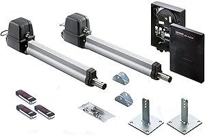 ALIRANTA SOMMER twist 200 E Drehtorantrieb für 2-flügelige Tore bis 2,5 m Breite oder 300 kg mit 3 Handsendern Pearl 4018V000