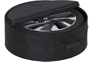 QLS Handels Housse de roue de secours - 4XL - Diamètre : 75 cm - Hauteur : 26 cm - Taille XXXXL