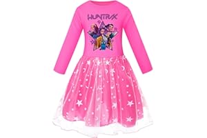 GENERIC Kpop D-Demon H-Hunters Robe Fille Princesse Mariage Ceremonie Pageant Casual Enfants Robe