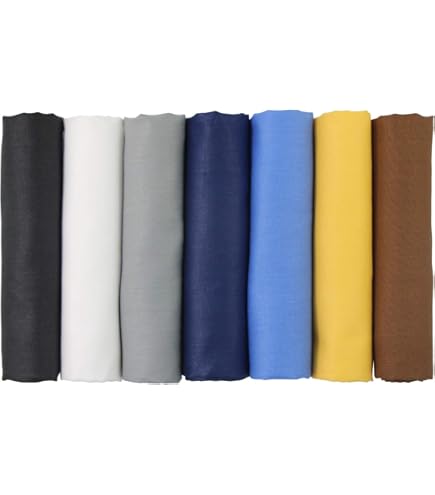 aufodara 12 stuks patchwork-stoffen, effen, katoen, 50 x 45 cm, doe-het-zelf, decoratie, naaien, patchwork, handwerk, naaien, quilten, scrapbooking (effen 12-A