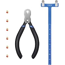 Kit Point D'Encochage Arc ANCLLO - Pince Et Règle En T Pour Cordes D'Arc, Classique Et Tournage