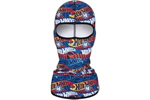 GO CRAZY Kinder-Sturmhaube Fahrrad Thermoaktiv | Sturmmaske für Outdoor-Aktivitäten Thermoaktiv | Vollgesichtsmaske zum Radfahren Skifahren | Gesichtshaube für Kinder