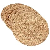 bajo plato mimbre amazon Hermosamente hecho a mano - hecho de 100% de hidacinto de agua natural.